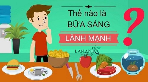 Cách chọn bữa ăn sáng lành manh